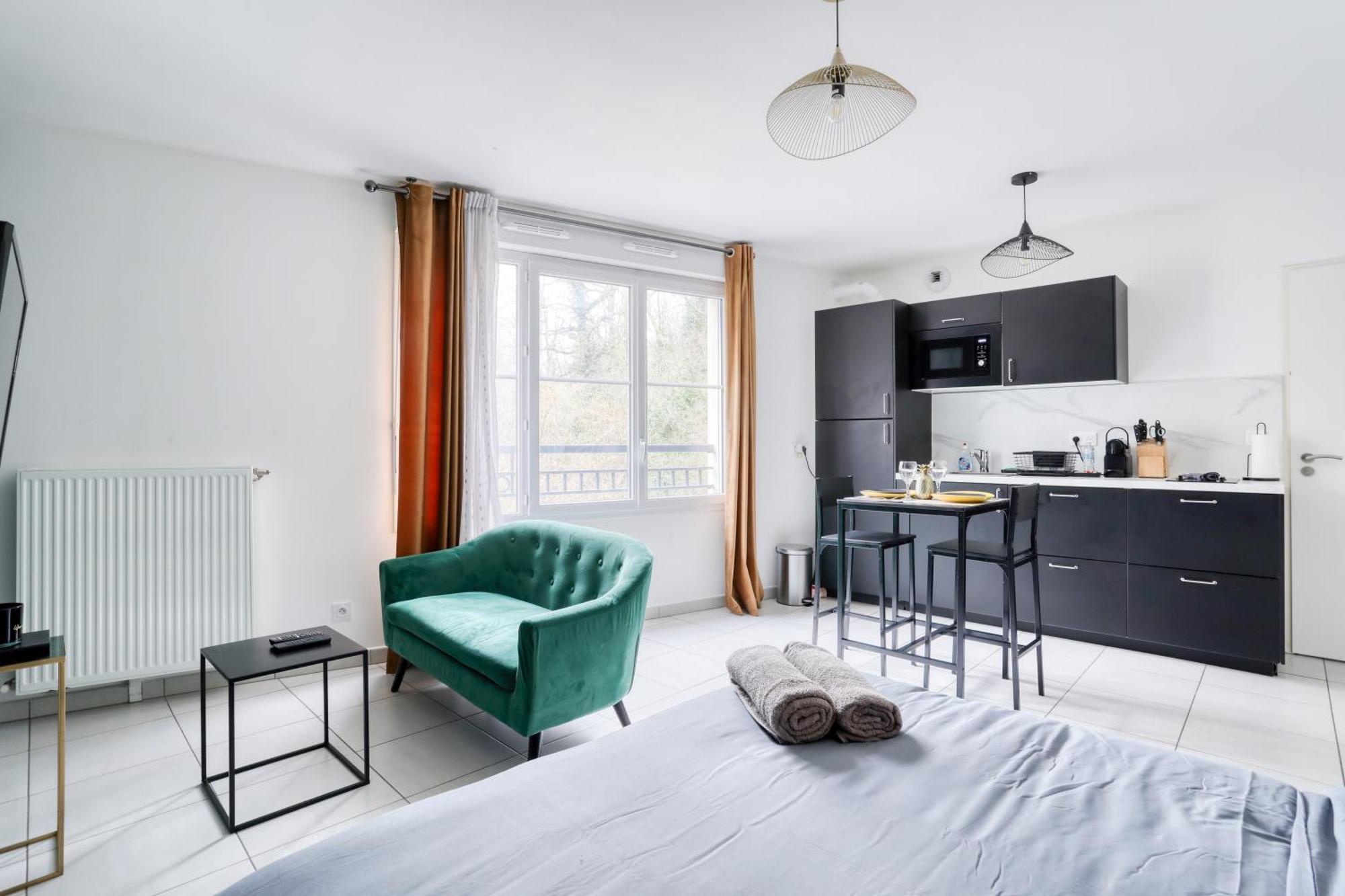 Le Modern Chic - 2 Pers -Disneyland/Val D'Europe A 10 Min Монтеврен Екстериор снимка